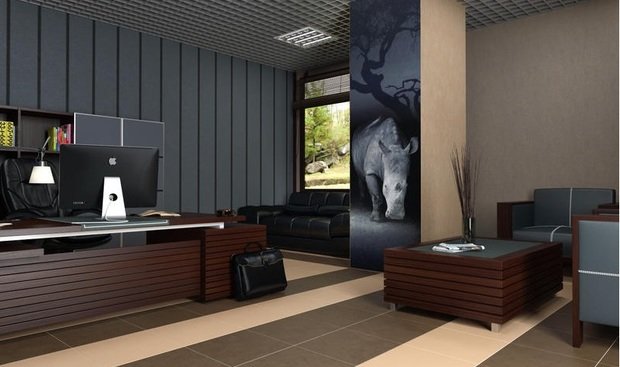 Фотография: Кабинет в стиле Современный, Эко – фото на INMYROOM