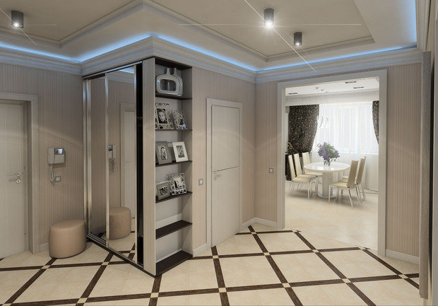 Фото из портфолио 1к.кв. в стиле эклектика на Гвардейской 13 – фотографии дизайна интерьеров на INMYROOM