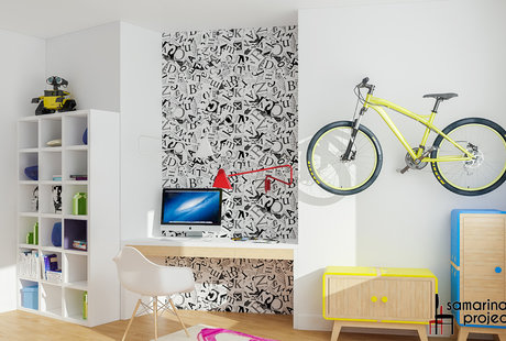 Дизайн квартиры "Яркая детская комната"