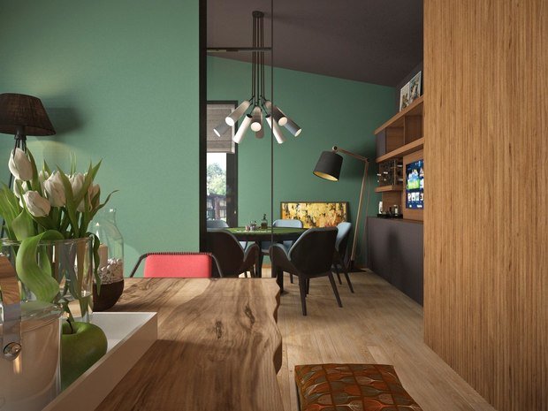 Фото из портфолио Объект "Мужские радости" – фотографии дизайна интерьеров на INMYROOM