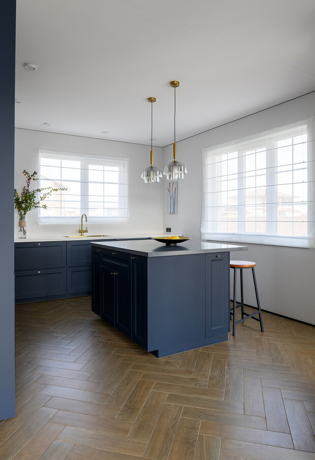 Фотография: Кухня и столовая в стиле Современный, Скандинавский, Дом, Проект дня, Дача, Дом и дача, Московская область, 4 и больше, Более 90 метров, Яна Алексеева – фото на INMYROOM