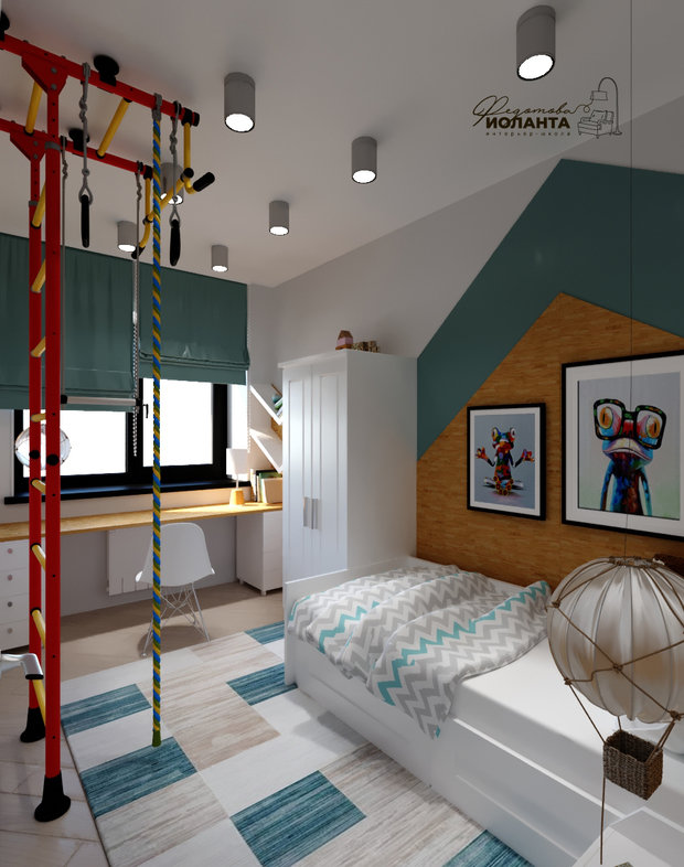 Фото из портфолио Детская комната 2 – фотографии дизайна интерьеров на INMYROOM