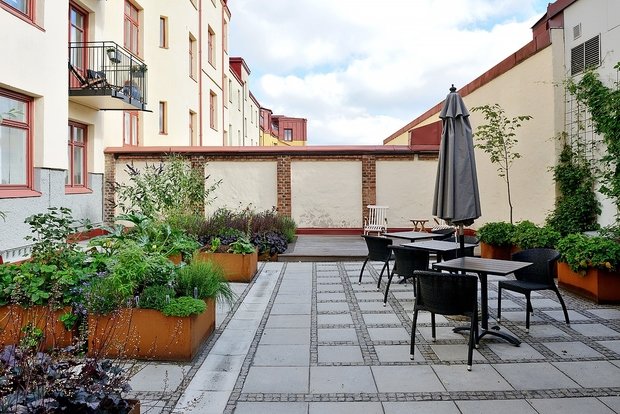 Фото из портфолио Квартира с собственной террасой на крыше – фотографии дизайна интерьеров на INMYROOM