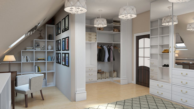 Фото из портфолио Интерьер в современной классике – фотографии дизайна интерьеров на INMYROOM