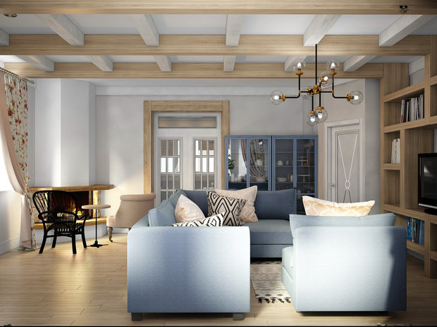 Фото из портфолио Дом в Ивантеевке – фотографии дизайна интерьеров на INMYROOM