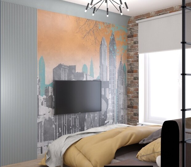 Фото из портфолио ВИД БОЛЬШОГО ГОРОДА – фотографии дизайна интерьеров на INMYROOM