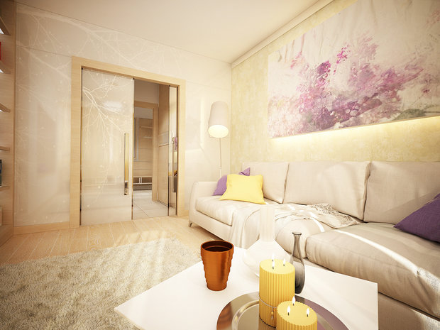 Фото из портфолио Солнечный интерьер – фотографии дизайна интерьеров на INMYROOM