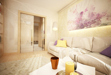 Солнечный интерьер