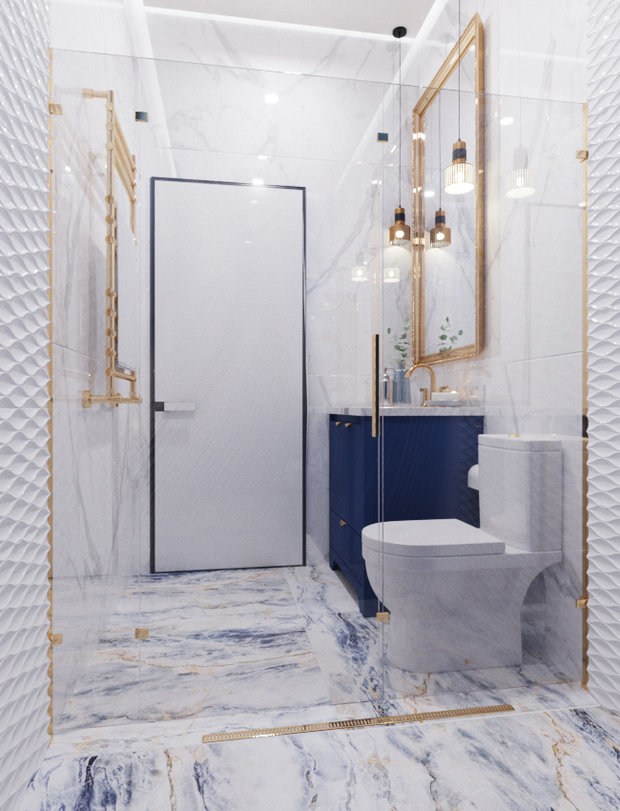 Фото из портфолио Апартаменты 1702 в ЖК Аю-Даг – фотографии дизайна интерьеров на INMYROOM