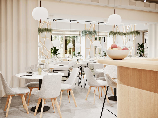 Фото из портфолио Ресторан ЭКО – фотографии дизайна интерьеров на INMYROOM