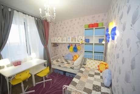 Квартира для семьи с двумя маленькими детьми