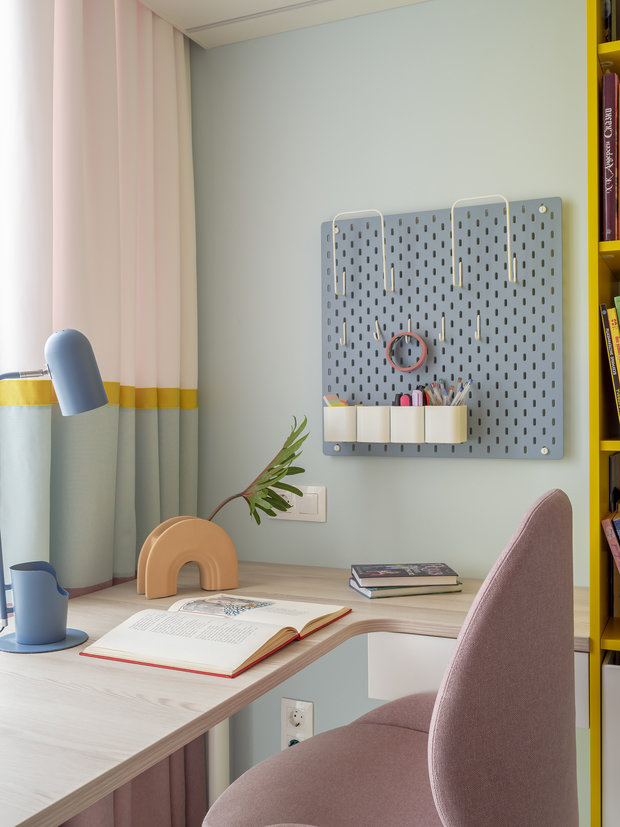 Фотография: Детская в стиле Современный, Классический, Квартира, Проект недели, Москва, 3 комнаты, 60-90 метров, Bilbao Design, Светлана Конькова, Екатерина Малиновская – фото на INMYROOM