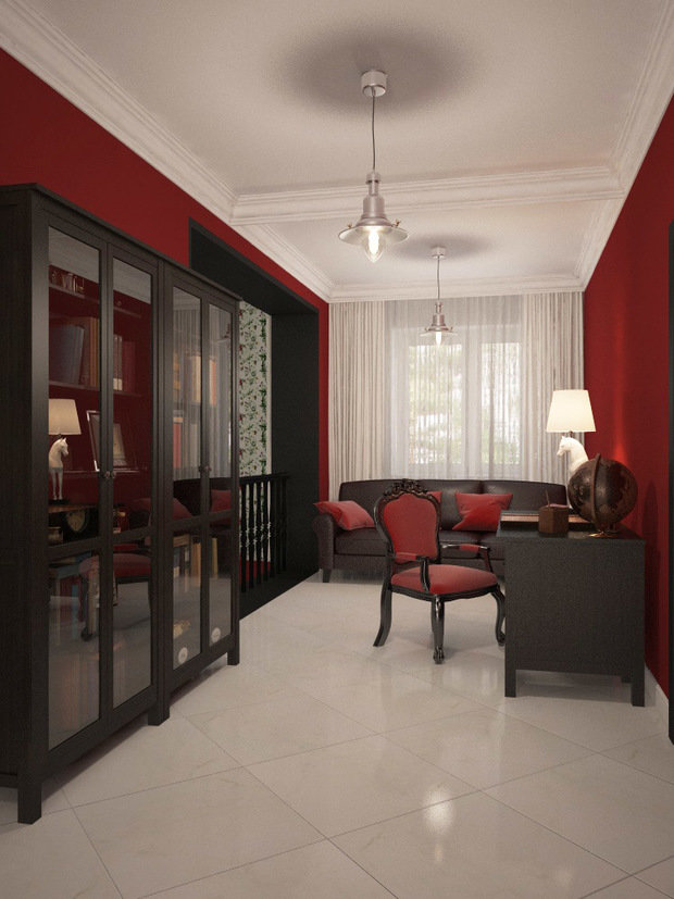 Фото из портфолио Птица счастья и две собаки – фотографии дизайна интерьеров на INMYROOM