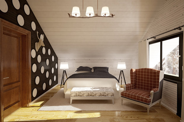 Фотография: Спальня в стиле Прованс и Кантри, Скандинавский, Современный, Эклектика, Дом, Россия, Calligaris, Miele, Mis en Demeur, Vistosi, Проект недели, Бежевый, Синий, Серый, Оранжевый, ИКЕА, Дом и дача, Villeroy & Boch, Тотьяна Шевченко, Ralph Lauren, Legend, Odeon Light, Plume, Lotus, Gessi, Arrital, Tonin, Ceramica Fioranese – фото на INMYROOM