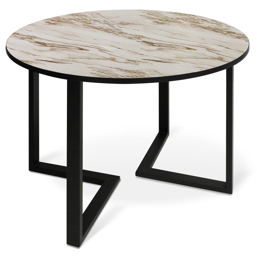 Стол обеденный раскладной Mirach коричневого цвета