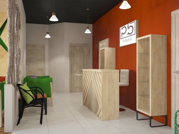 Фото из портфолио Кафе "План Б" – фотографии дизайна интерьеров на INMYROOM