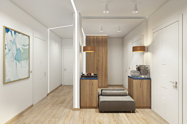 Фото из портфолио ЖК Мосфильмовский – фотографии дизайна интерьеров на INMYROOM