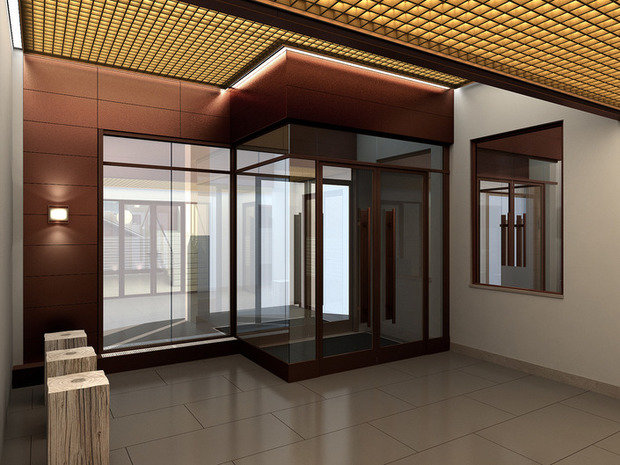 Фото из портфолио Стальной цвет в интерьере газпрома – фотографии дизайна интерьеров на INMYROOM