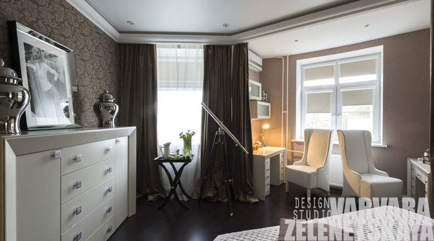 Фото из портфолио Графит и сливки – фотографии дизайна интерьеров на INMYROOM