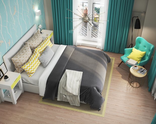 Фото из портфолио Спальня – фотографии дизайна интерьеров на INMYROOM