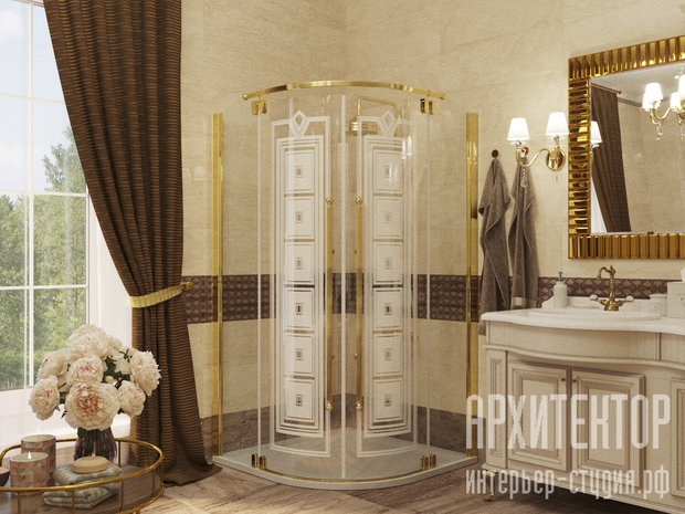 Фото из портфолио Загородный дом, 250 м2 – фотографии дизайна интерьеров на INMYROOM