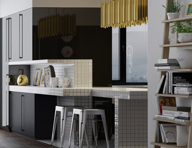 Фото из портфолио Апартаменты в Москве – фотографии дизайна интерьеров на INMYROOM