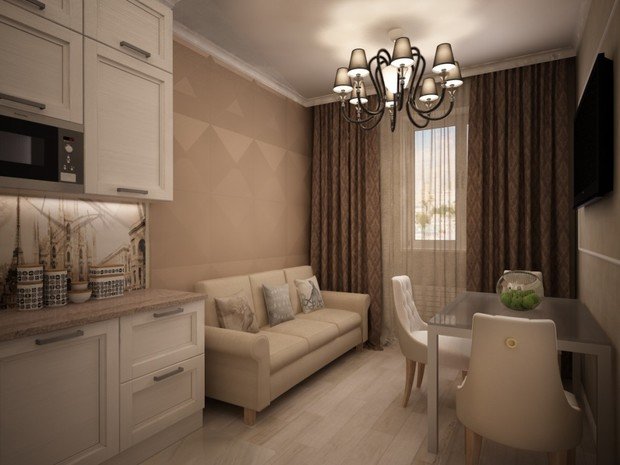 Фото из портфолио  ЖК «Белый парк» 2-х комнатная квартира  – фотографии дизайна интерьеров на INMYROOM