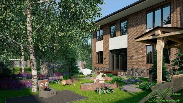 Фото из портфолио Дом со ступенчатым фасадом – фотографии дизайна интерьеров на INMYROOM