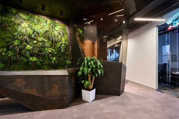 Фото из портфолио Геометрия пространства для офиса – фотографии дизайна интерьеров на INMYROOM