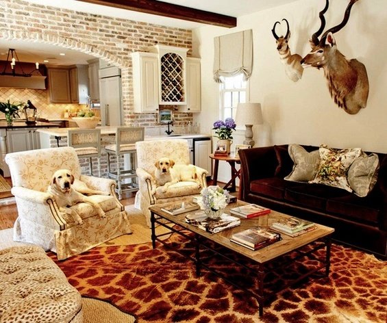 Фотография: Гостиная в стиле Прованс и Кантри, Классический, Лофт, Скандинавский, Современный – фото на INMYROOM