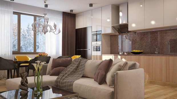 Фото из портфолио Квартира на ул.Тихвинская – фотографии дизайна интерьеров на INMYROOM