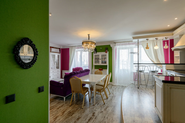 Фото из портфолио Гостиная на Кавалерийской – фотографии дизайна интерьеров на INMYROOM