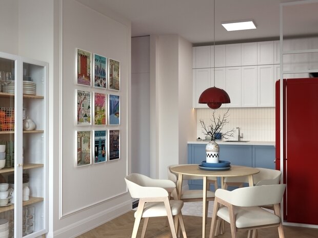 Фото из портфолио Яркая классика – фотографии дизайна интерьеров на INMYROOM