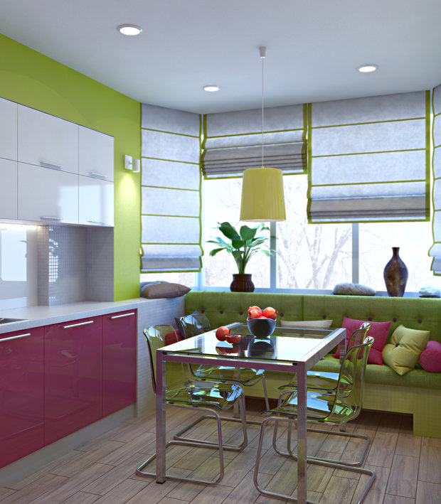 Фото из портфолио Радужный гранат – фотографии дизайна интерьеров на INMYROOM