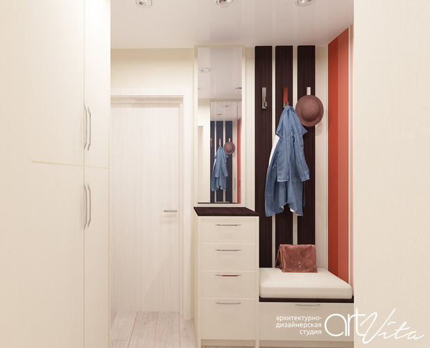 Фото из портфолио НОВАЯ ЖИЗНЬ СТАРОЙ ХРУЩЕВКИ – фотографии дизайна интерьеров на InMyRoom.ru