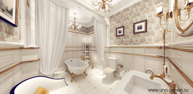 Фото из портфолио Интерьеры UNO-DESIGN – фотографии дизайна интерьеров на INMYROOM