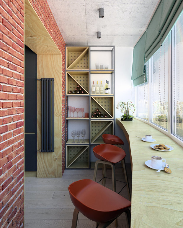 Фотография: Балкон в стиле Лофт, Декор и DIY, Квартира – фото на INMYROOM