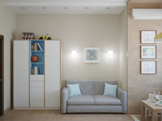 Фото из портфолио Квартира 110 кв.м – фотографии дизайна интерьеров на INMYROOM