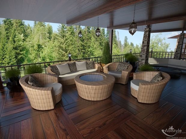 Фото из портфолио терраса – фотографии дизайна интерьеров на InMyRoom.ru