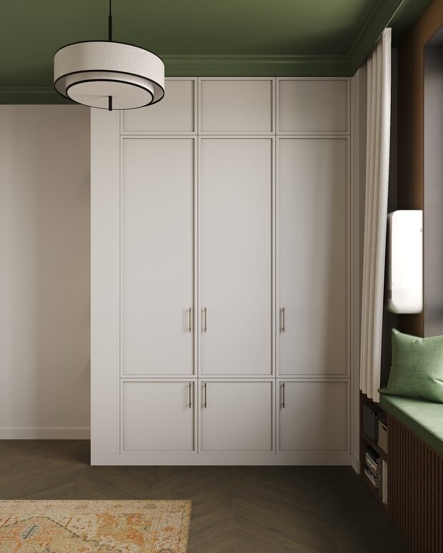 Фотография: Кабинет в стиле Современный, Эклектика, Квартира, Проект дня, Москва, Монолитный дом, 40-60 метров, ЖК «Holland Park», Гера Остин, Анна Лаковская – фото на INMYROOM