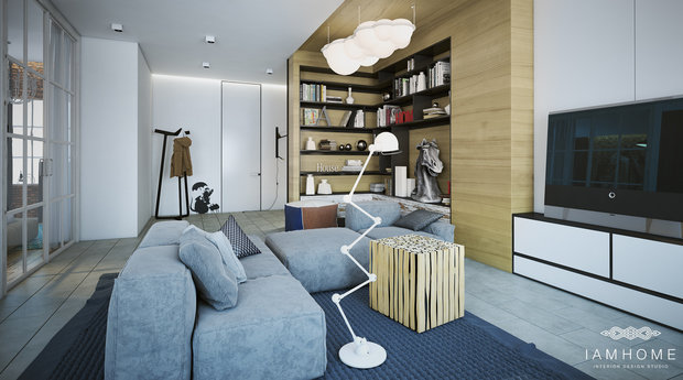 Фото из портфолио Квартира LOFT, 160м – фотографии дизайна интерьеров на INMYROOM