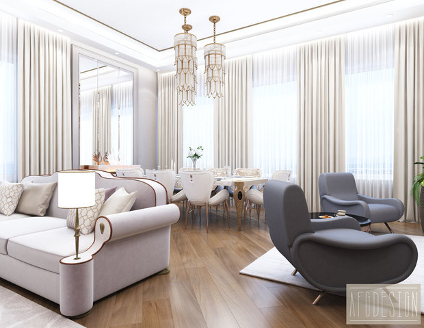 Фото из портфолио ЖК Knightsbridge Private Park – фотографии дизайна интерьеров на INMYROOM