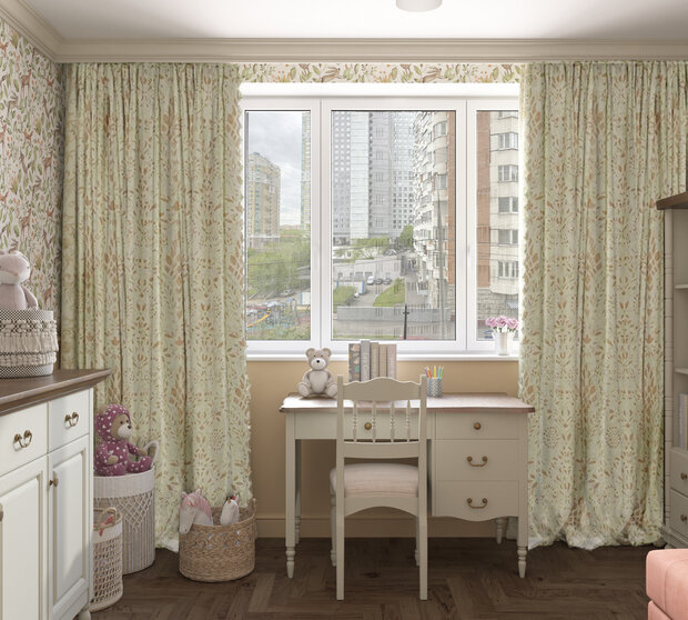 Фотография: Детская в стиле Классический, Современный, Эклектика, Проект недели, Москва, 4 и больше, Более 90 метров, Ольга Долидзе – фото на INMYROOM