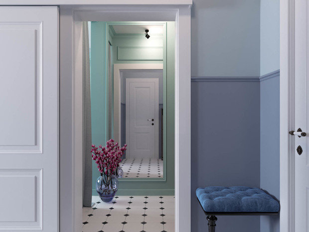 Фотография: Прихожая в стиле Классический, Квартира, Проект недели, Москва – фото на INMYROOM
