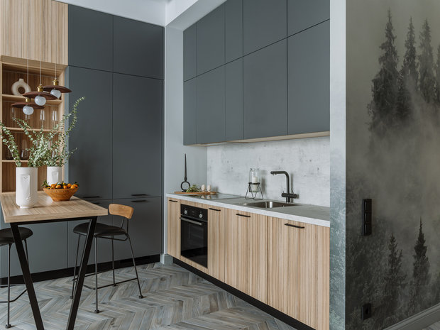 Фото из портфолио Kiss of foggy forest – фотографии дизайна интерьеров на INMYROOM