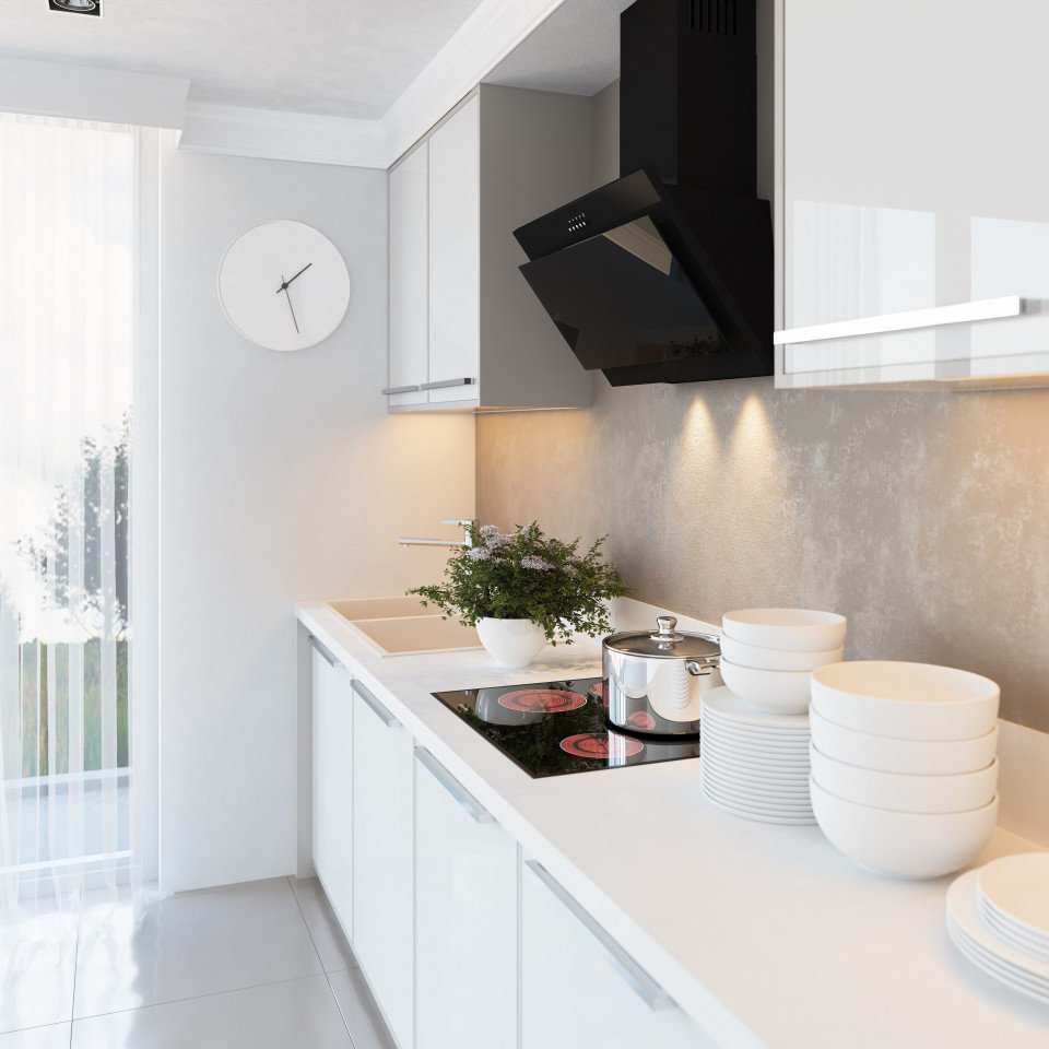 Фотография: в стиле , Советы, маленькая кухня, OBI, рабочая зона на кухне – фото на INMYROOM