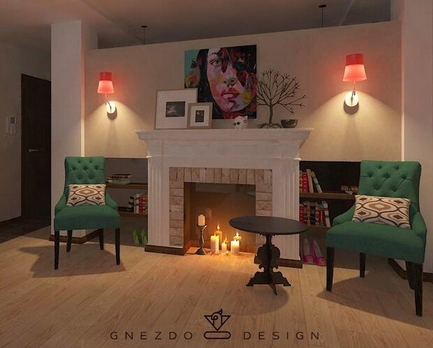 Фото из портфолио уютная евродвушка – фотографии дизайна интерьеров на INMYROOM