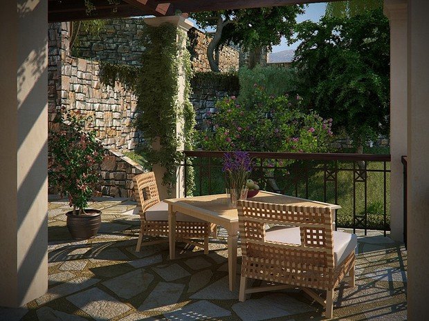 Фото из портфолио Частные виллы на Крите. – фотографии дизайна интерьеров на INMYROOM