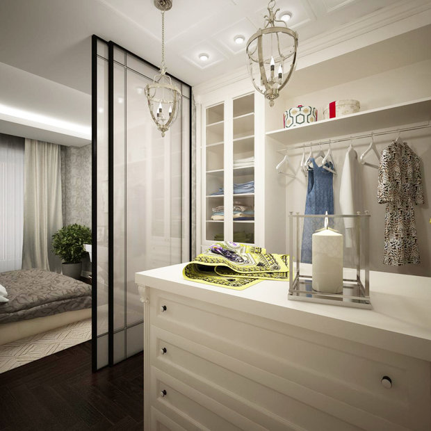 Фото из портфолио Квартира в ЖК "Английский квартал", 77 м2 – фотографии дизайна интерьеров на INMYROOM