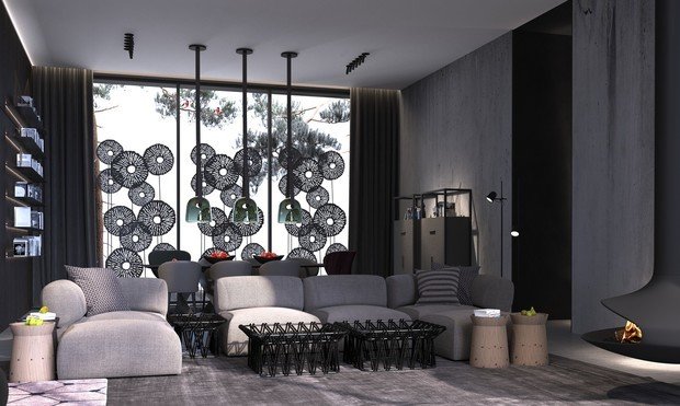 Фото из портфолио Visor House – фотографии дизайна интерьеров на INMYROOM